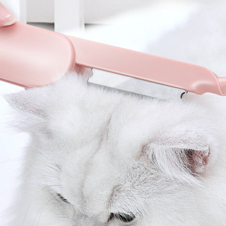 Pet Grooming Brush Self Cleaning Automatically Dog Cat Slicker Brush