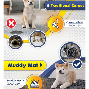 Dog Muddy Mat