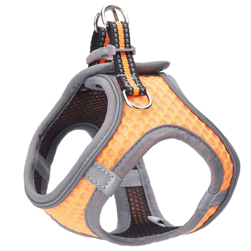 Solid Mesh Breathable Harness Set with Lead